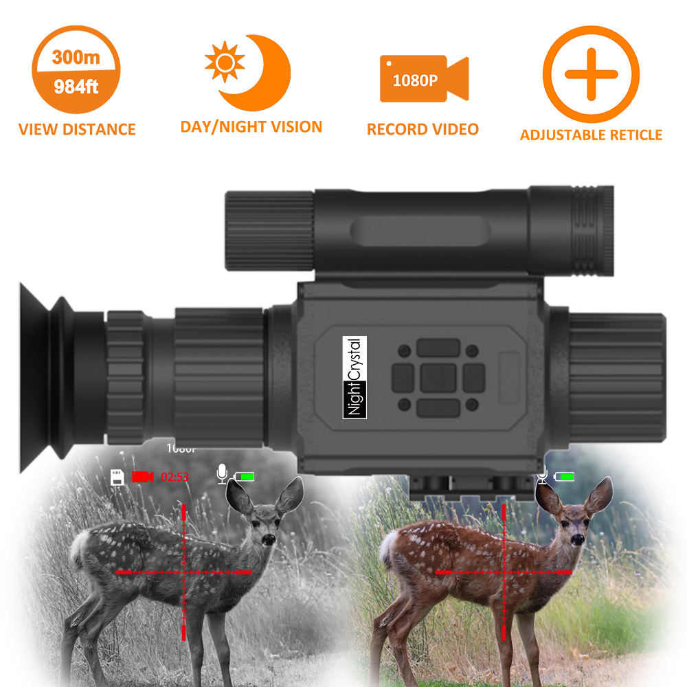 Night Vision Scope 4X Digital - Megaorei NK008 Plus Digital Night Vision