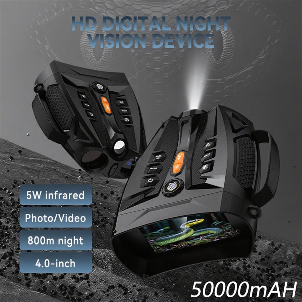 Digital Night Vision Binoculars 4K - STOCK-4.0Inch Screen 4K Night Vision Binoculars