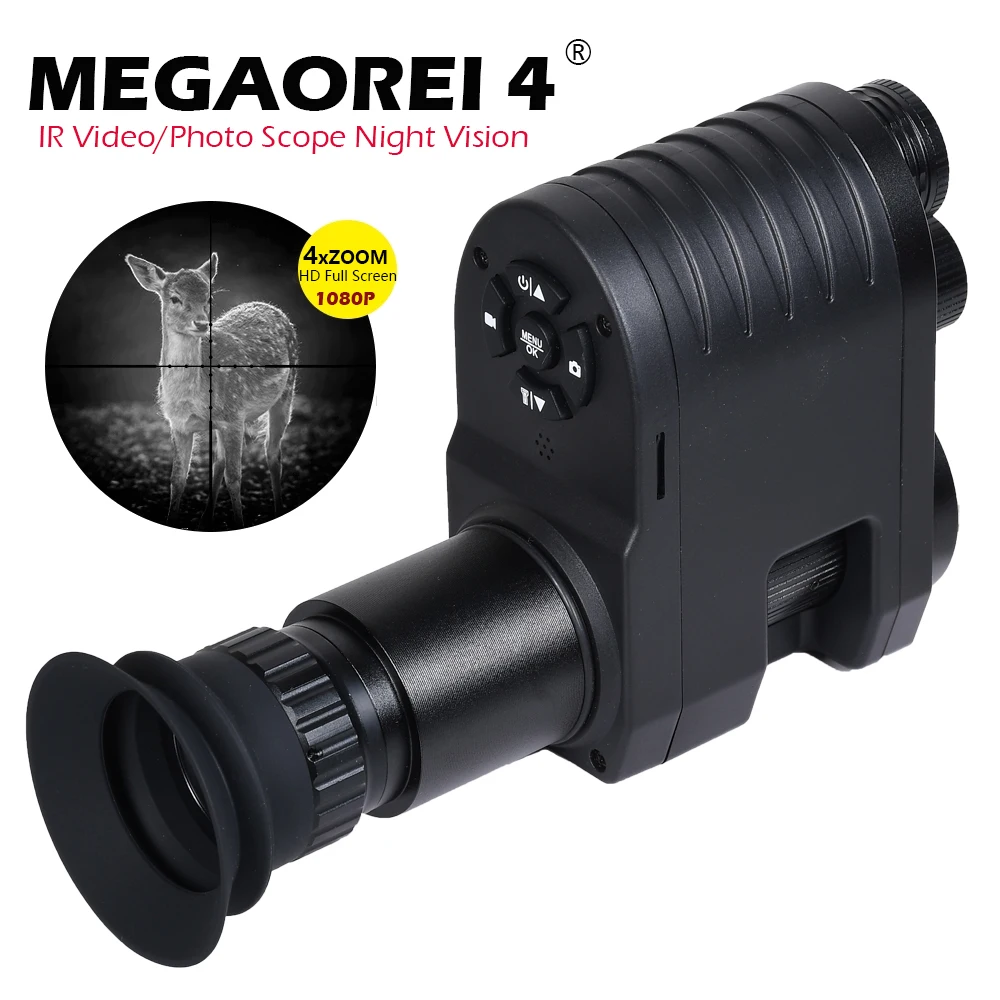 Night Vision Scope 4X Digital - Mới 4x Zoom Hồng Ngoại Quan
