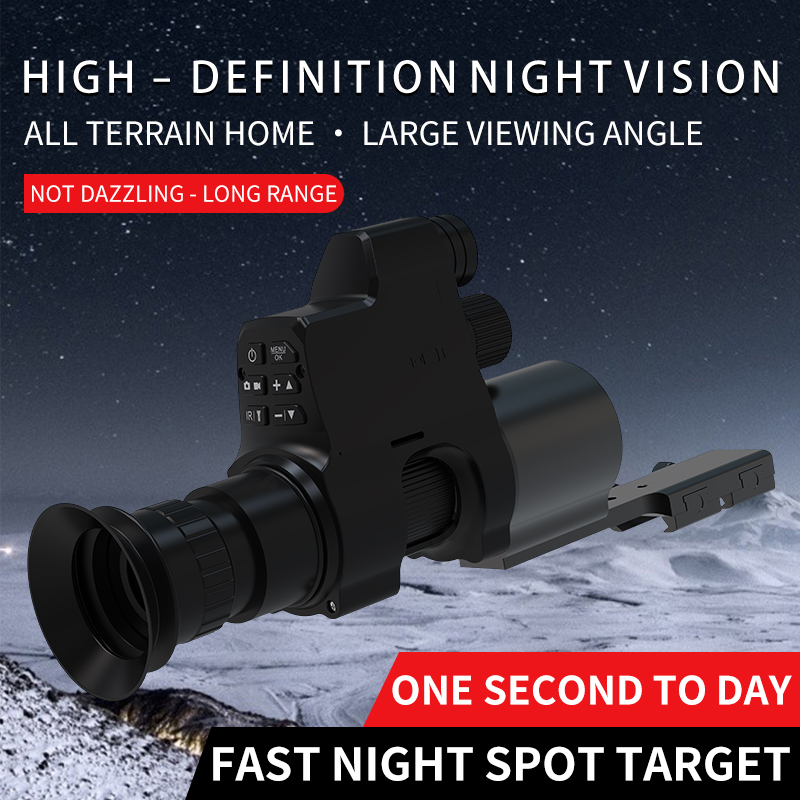 Night Vision Monocular 1080P - NV4B Clip-on Monocular Night Vision Scope