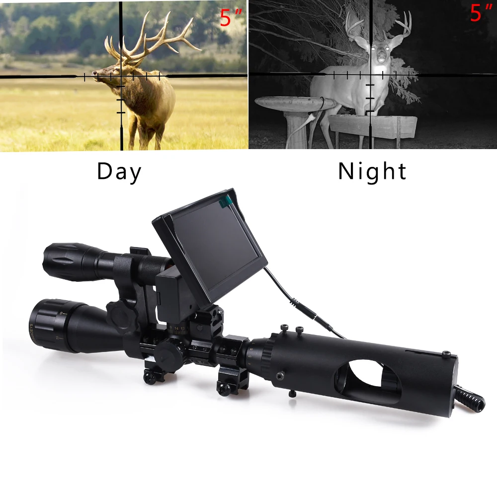 Night Vision Rifle Scope Ir 850Nm - Săn Bắn Tầm Nhìn Ban Đêm