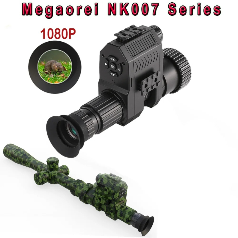 Night Vision Scope 4X Digital - 200-400M Monocular 1080P Digital Night Vision