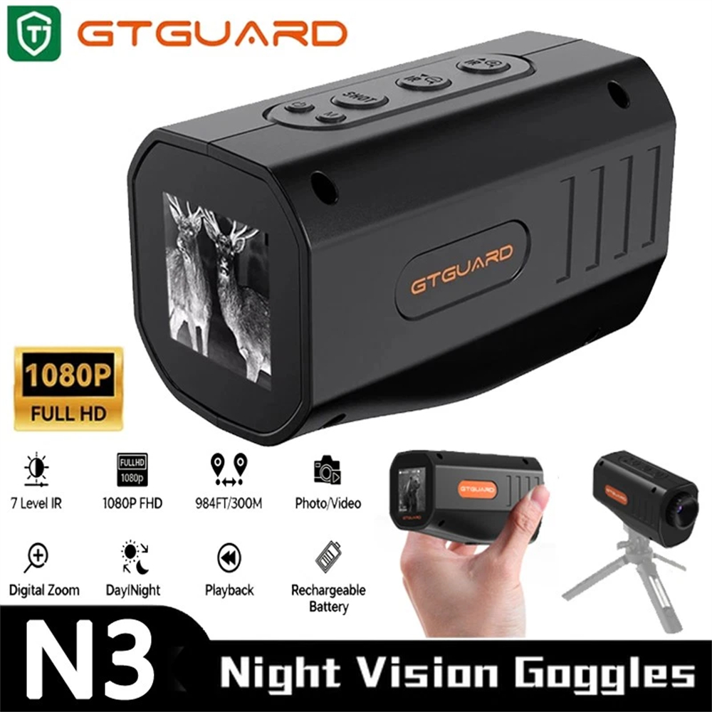Night Vision Monocular 1080P - [Genuine] GTGUARD N3 1080P Night Vision