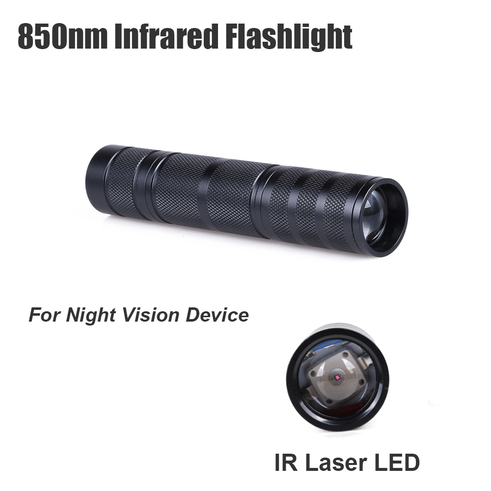Night Vision Rifle Scope Ir 850Nm - Infrared Flashlight 850nm IR Torch Fill