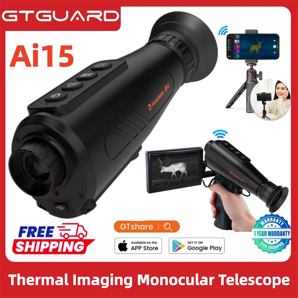 Night Vision Monocular 8X - 8X Digital Zoom Thermal Imaging Monocular