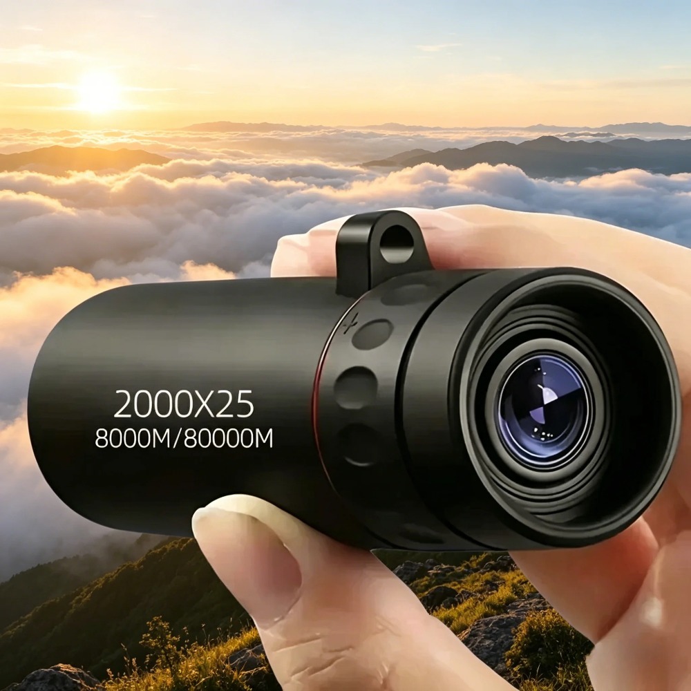 Night Vision Monocular 8X - 2000X25 Low Light Night Vision Monocular