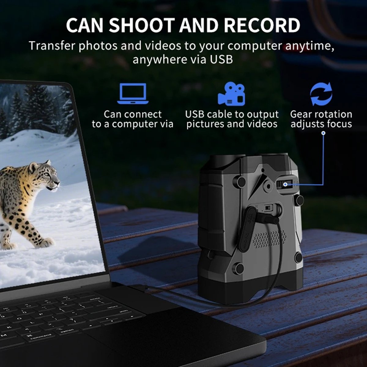 4K UHD Digital Binocular Teles - đánh giá và giá Digital Night Vision Binoculars 4K