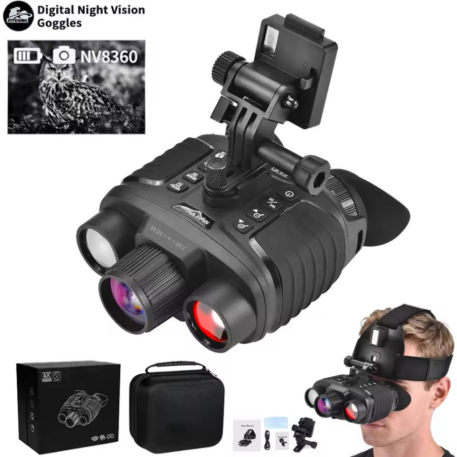 New Arrival NV8360 4K Night Vi - đánh giá và giá Night Vision Goggles Head Mounted