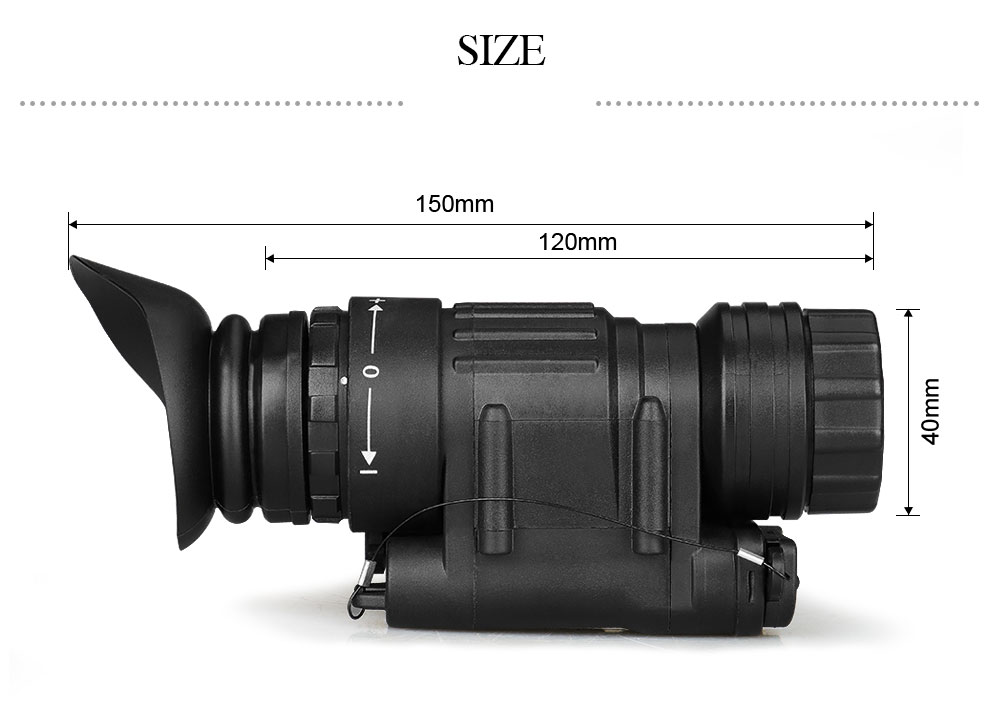 Hunting PVS-14 Scope Digital N - đánh giá và giá Night Vision Scope 4X Digital