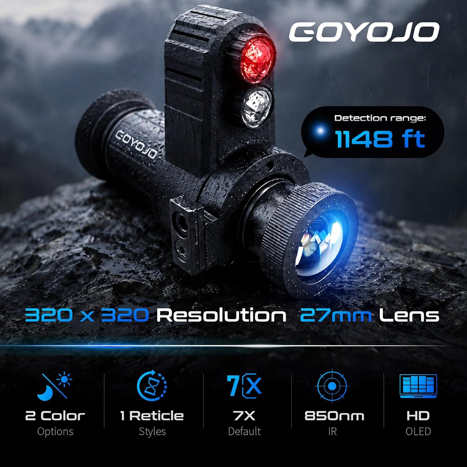 Head-Mounted Night Vision Mono - đánh giá và giá Night Vision Goggles Head Mounted