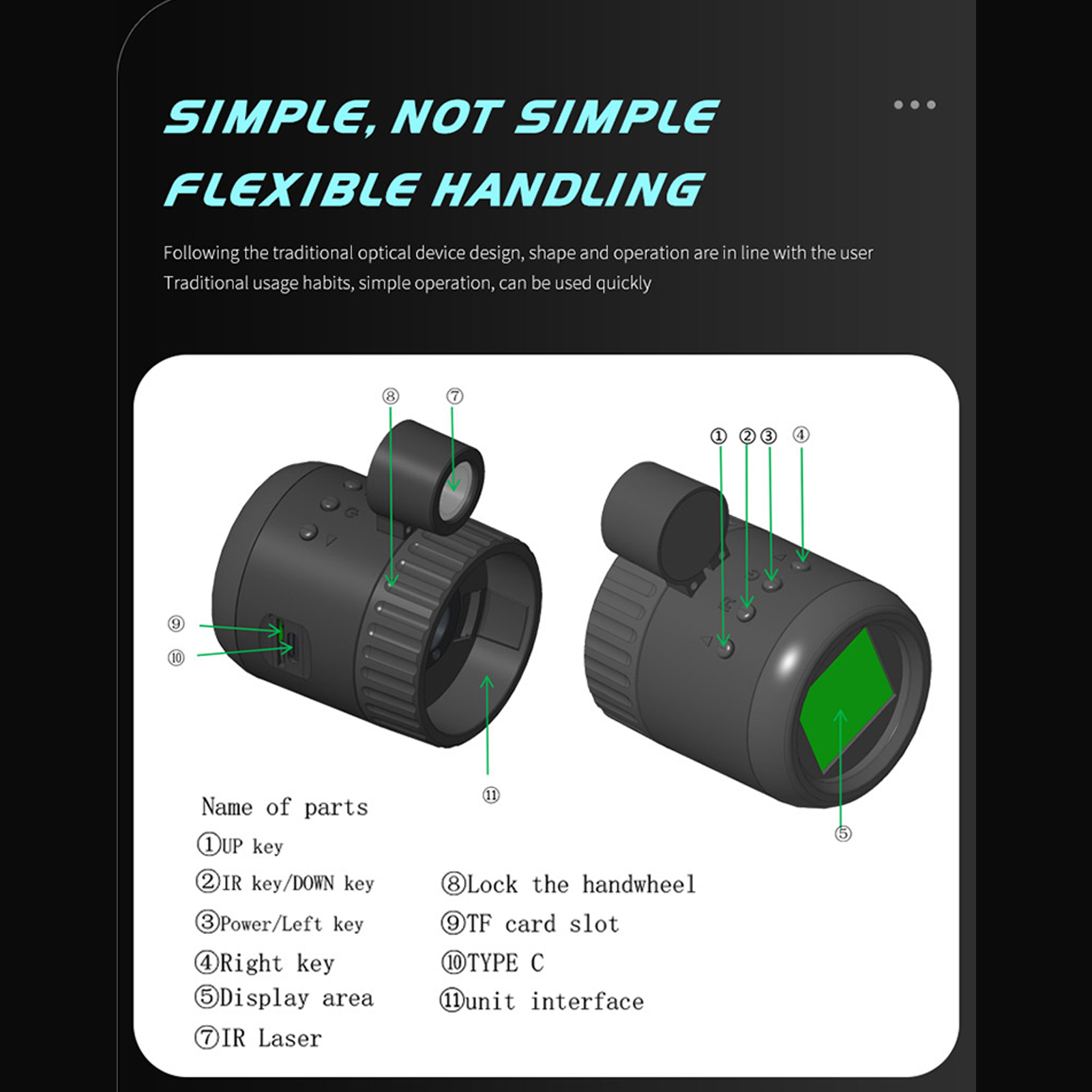 Digital Night Vision Monocular - đánh giá và giá Night Vision Monocular 1080P