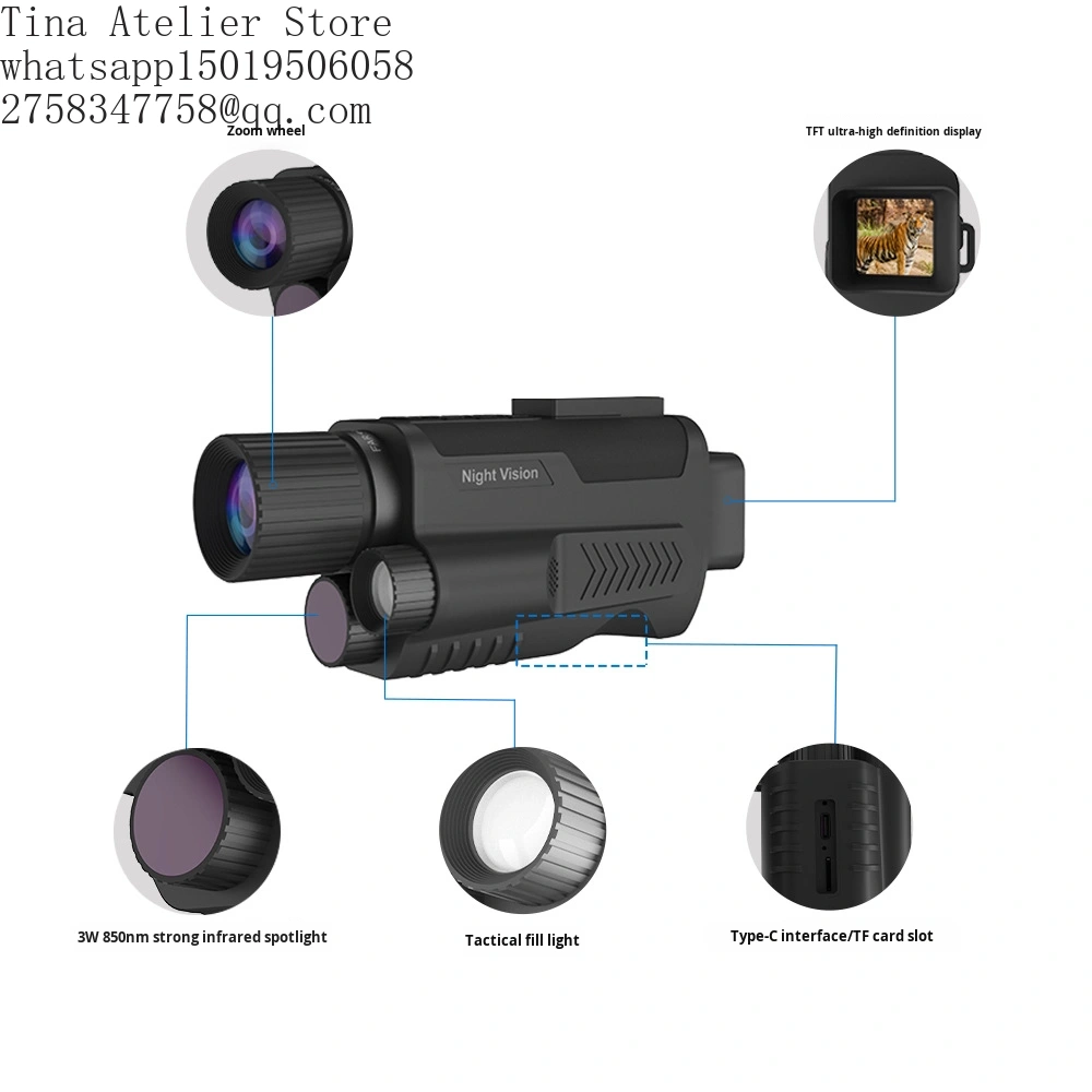 Z9001  Thermal Scope Thermal M - đánh giá và giá Night Vision Monocular 8X