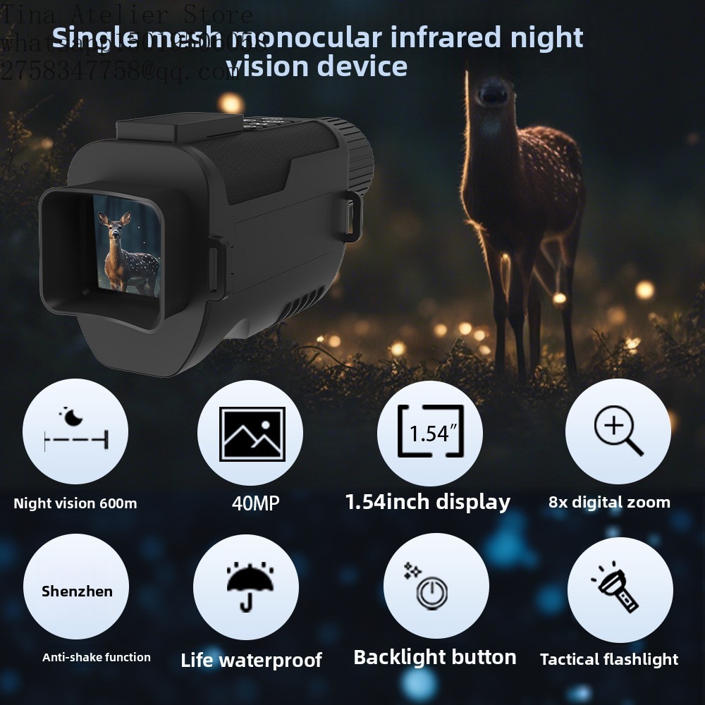 Z9001  Thermal Scope Thermal M - đánh giá và giá Night Vision Monocular 8X