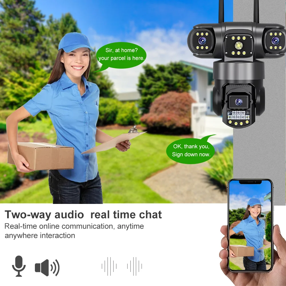 V380 Pro 4G Outdoor Waterproof - đánh giá và giá Night Vision Camera Wifi 4G