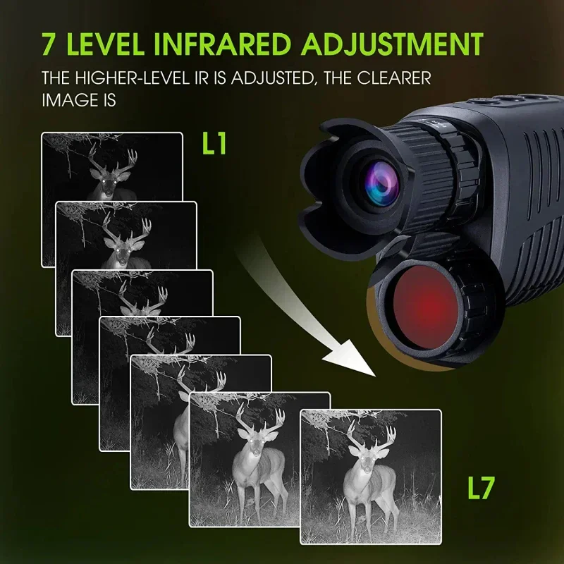 1080P HD Monocular Night Visio - đánh giá và giá Night Vision Monocular 1080P