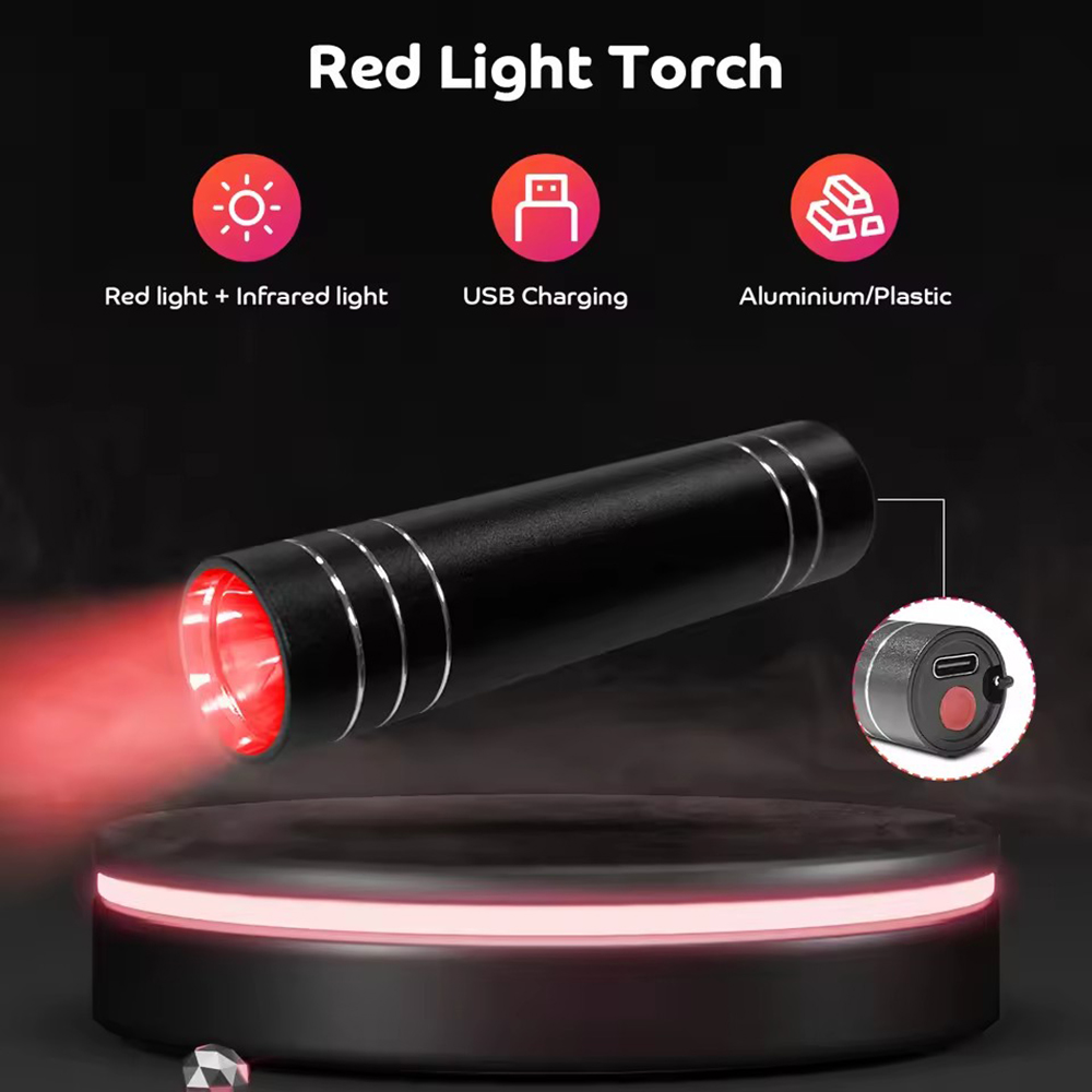 Red Light Therapy Lamp 660nm R - đánh giá và giá Ir Illuminator 850Nm Flashlight