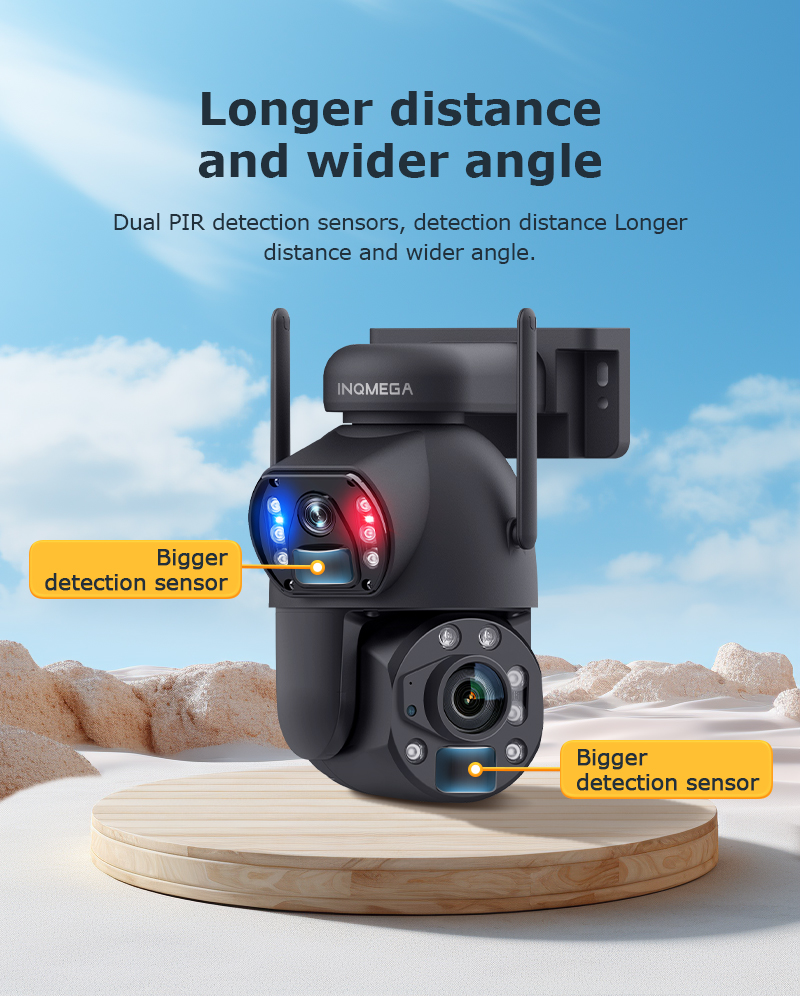 INQMEGA 12MP 50X Solar Camera  - đánh giá và giá Night Vision Camera Wifi 4G