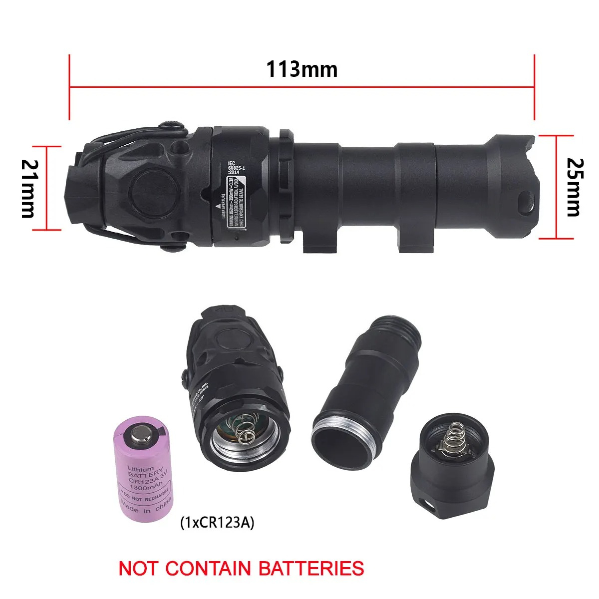KIJI K1 K1-3 IR LED Flashlight - đánh giá và giá Ir Illuminator 850Nm Flashlight