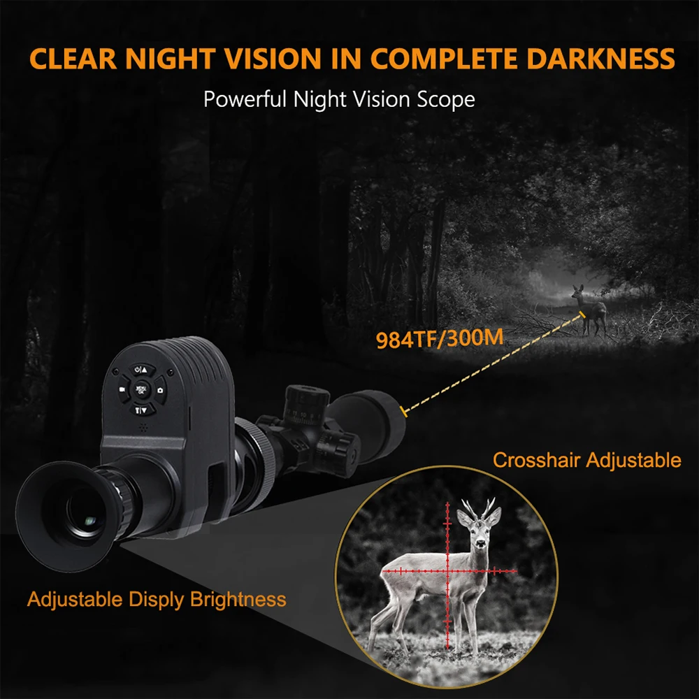 Mới 4x Zoom Hồng Ngoại Quan Sá - đánh giá và giá Night Vision Scope 4X Digital
