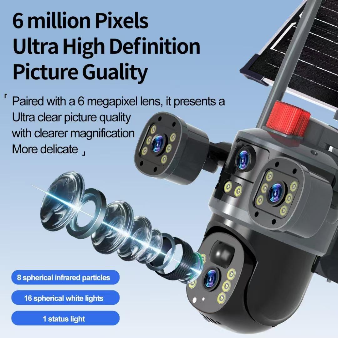 3Lens 3Views 12MP 4G Card Sola - đánh giá và giá Night Vision Camera Wifi 4G