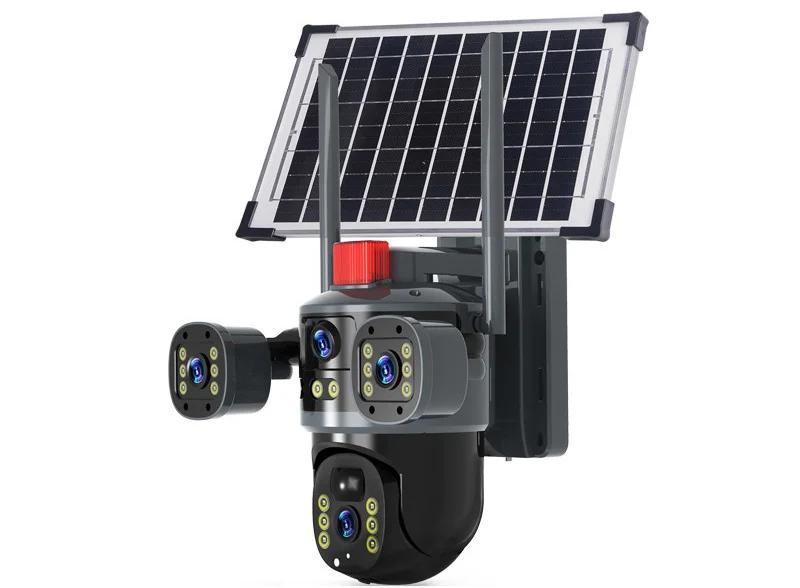 3Lens 3Views 12MP 4G Card Sola - đánh giá và giá Night Vision Camera Wifi 4G