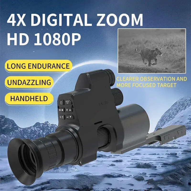 NV4B 1080P Digital Infrared Ni - đánh giá và giá Night Vision Scope 4X Digital