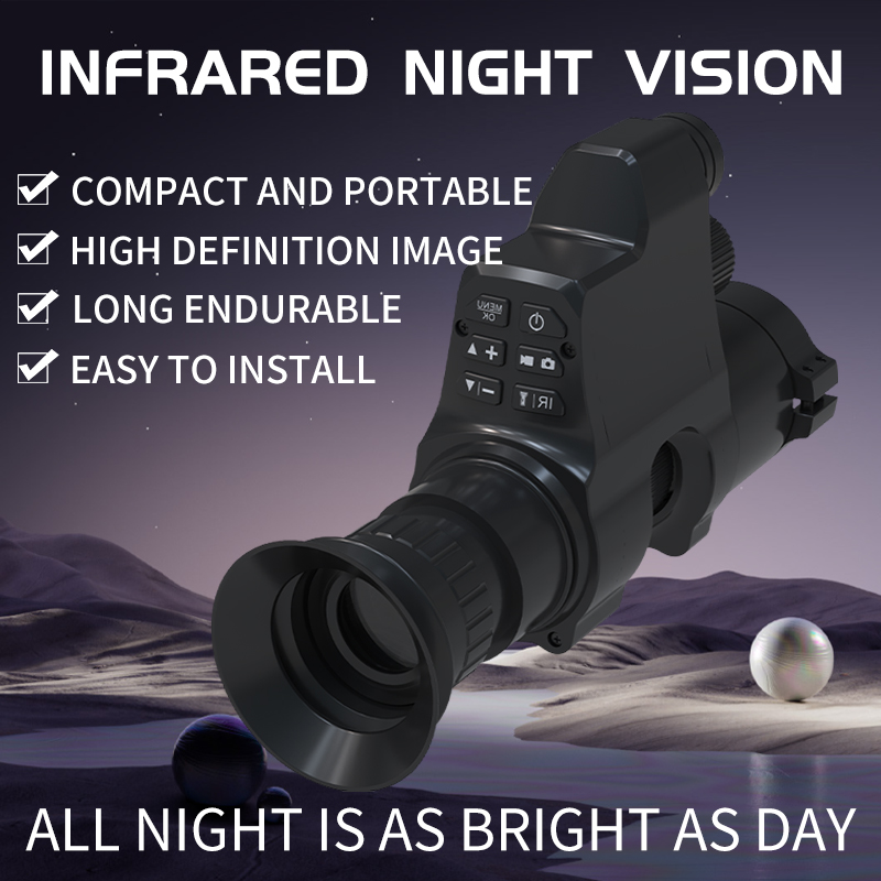NV4A Infrared Night Vision Mon - đánh giá và giá Night Vision Scope 4X Digital