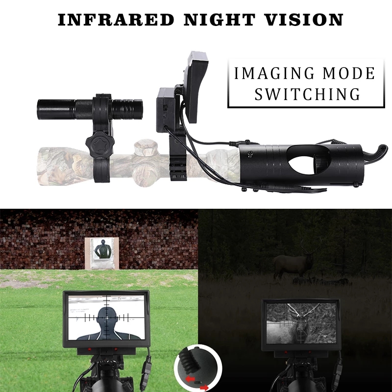Night Vision Rifle Scopes Opti - đánh giá và giá Night Vision Rifle Scope Ir 850Nm