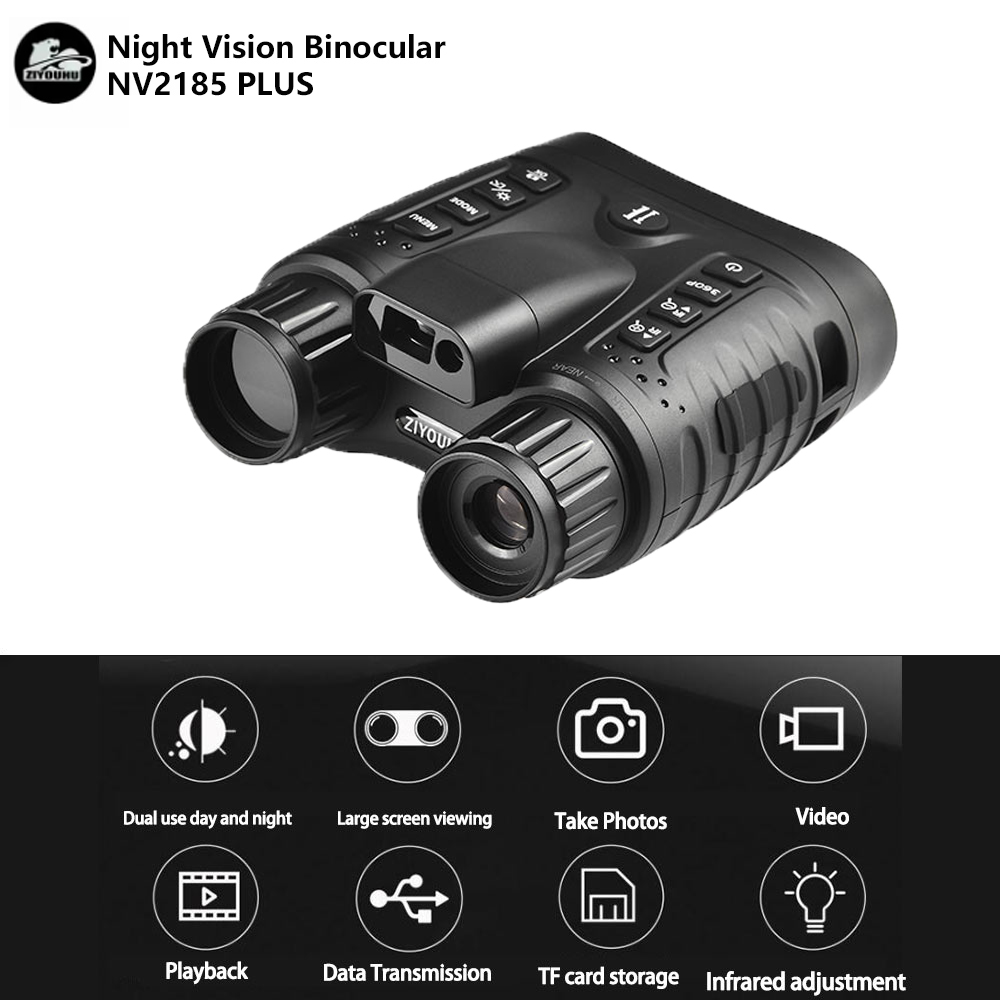 NV2185 Plus 4K Head Mounted Ni - đánh giá và giá Digital Night Vision Binoculars 4K
