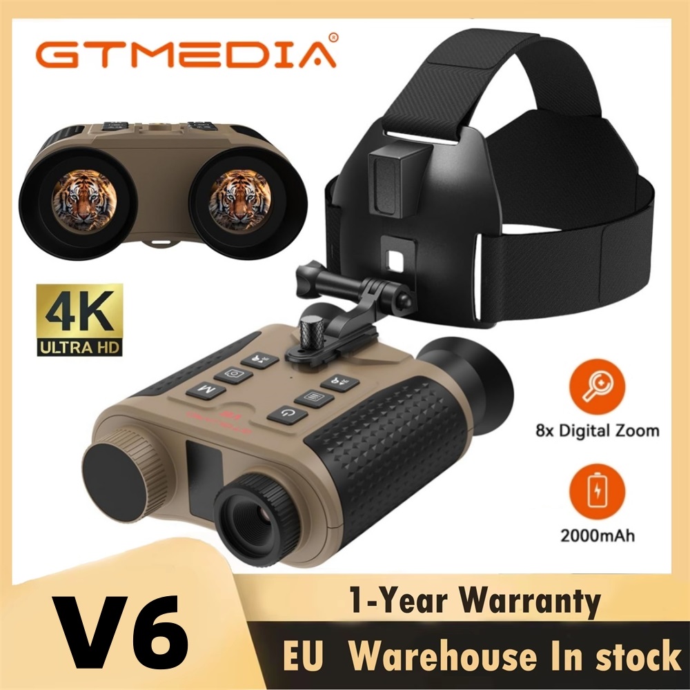 V6 Infrared Night Vision Binoc - đánh giá và giá Night Vision Goggles Gen 3