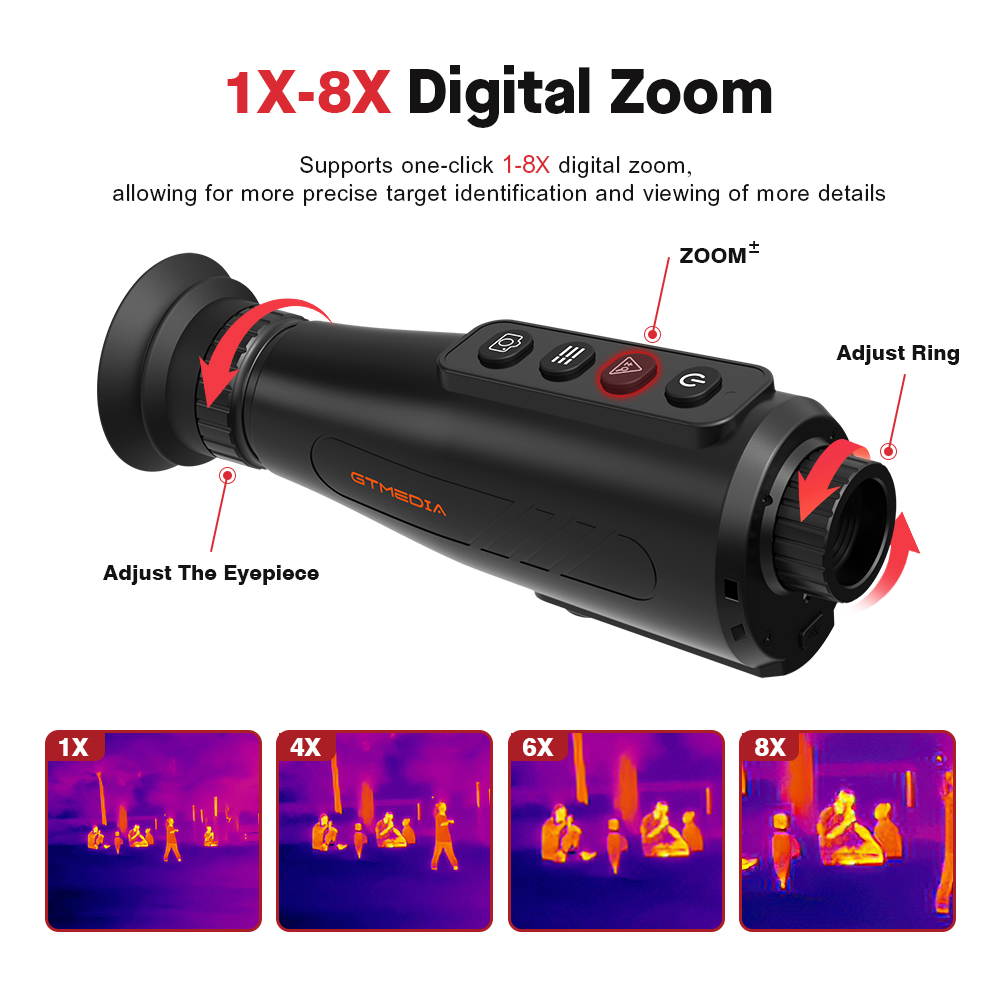 GTMEDIA AI15Thermal Imaging Mo - đánh giá và giá Night Vision Monocular 1080P