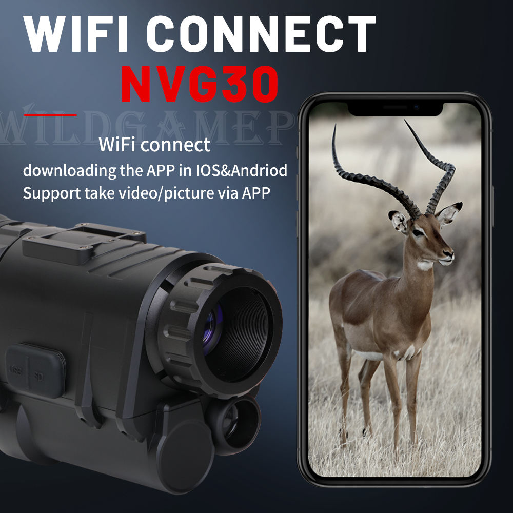 NVG30 Helmet Night Vision Mono - đánh giá và giá Night Vision Scope 4X Digital