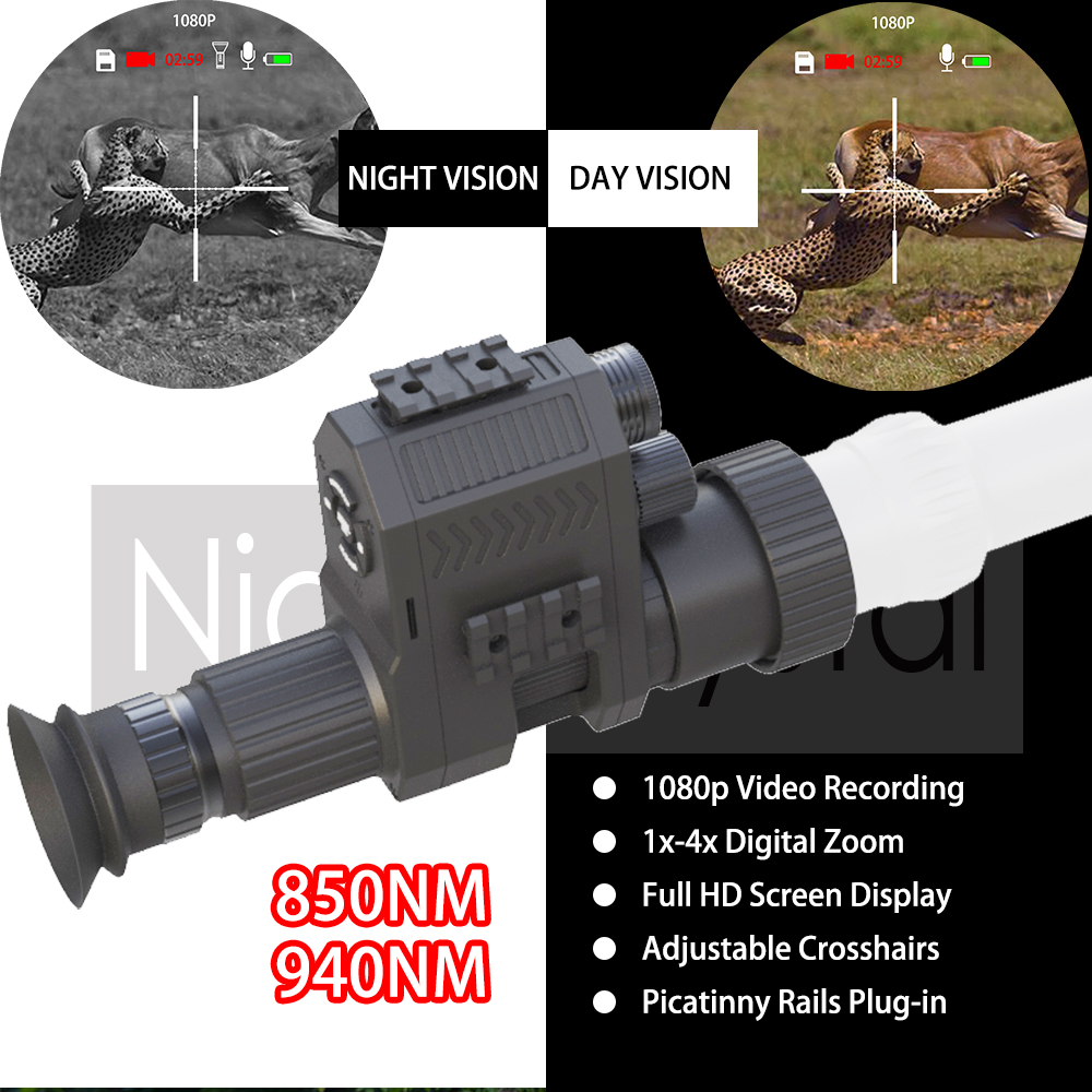 Megaorei NK007 PLUS Hunting Di - đánh giá và giá Night Vision Rifle Scope Ir 850Nm