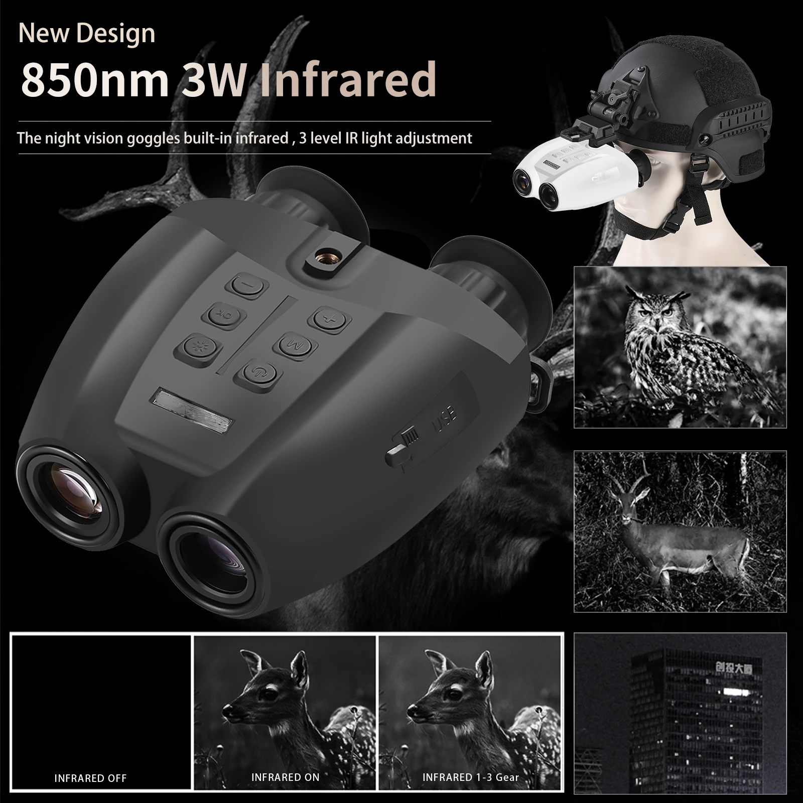PVS-32 NVG Mount Head Mounted  - đánh giá và giá Night Vision Goggles Head Mounted