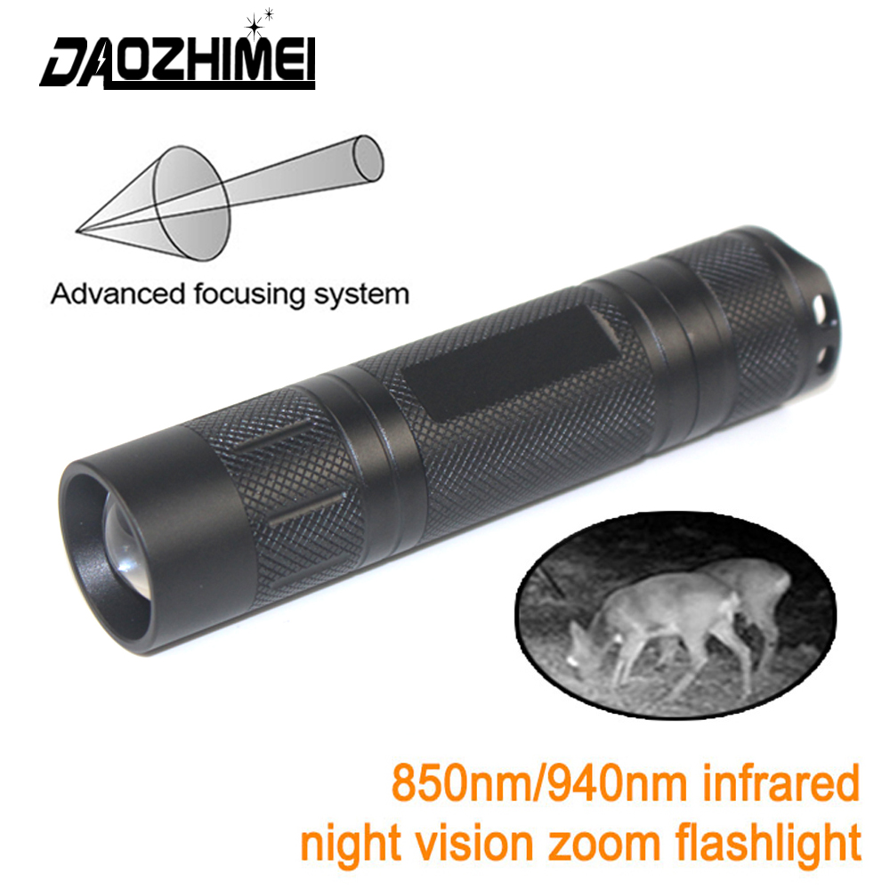 Rechargeable IR 940NM & 850NM  - đánh giá và giá Ir Illuminator 850Nm Flashlight