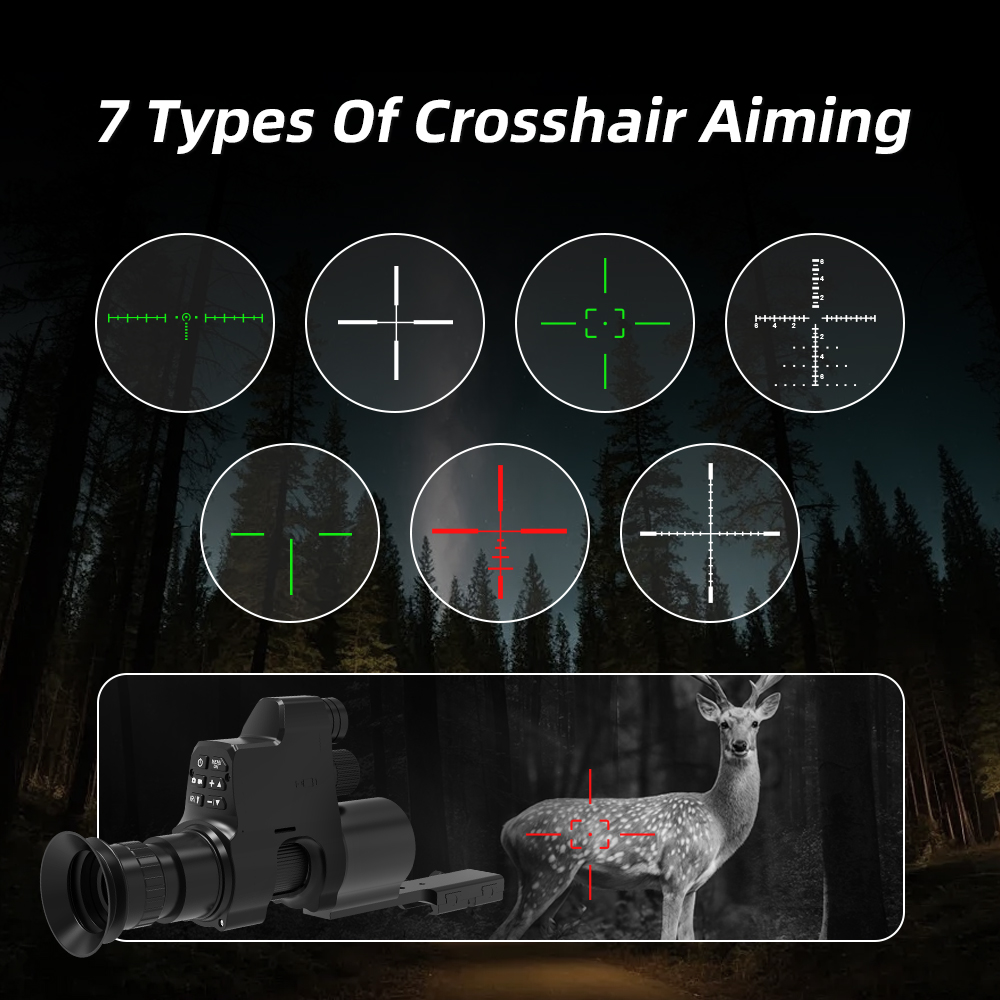 Nohawk Clip-on Digital Night V - đánh giá và giá Night Vision Scope 4X Digital