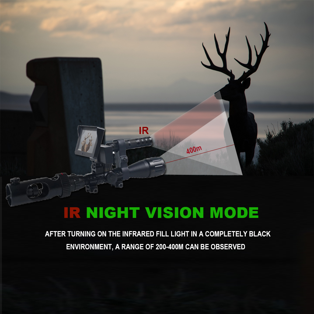 IR Optics Sight Scope Night Vi - đánh giá và giá Night Vision Rifle Scope Ir 850Nm