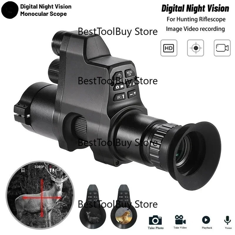 Night Vision Monocular 4X Zoom - đánh giá và giá Night Vision Scope 4X Digital