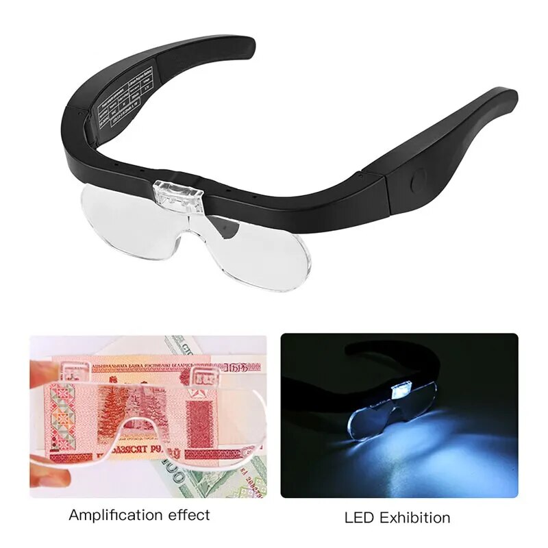 Head-mounted Magnifying Glasse - đánh giá và giá Night Vision Goggles Head Mounted
