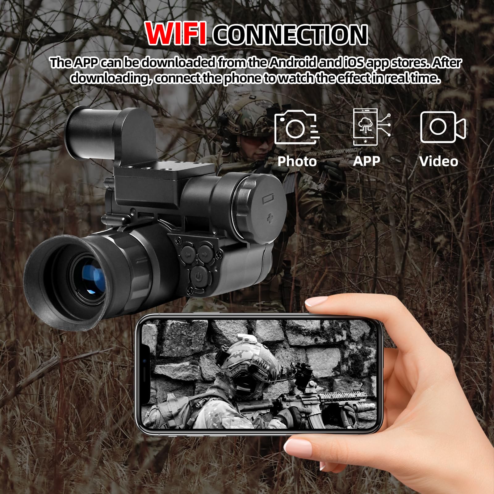 Tactical Digital Infrared Nvg1 - đánh giá và giá Night Vision Monocular 1080P