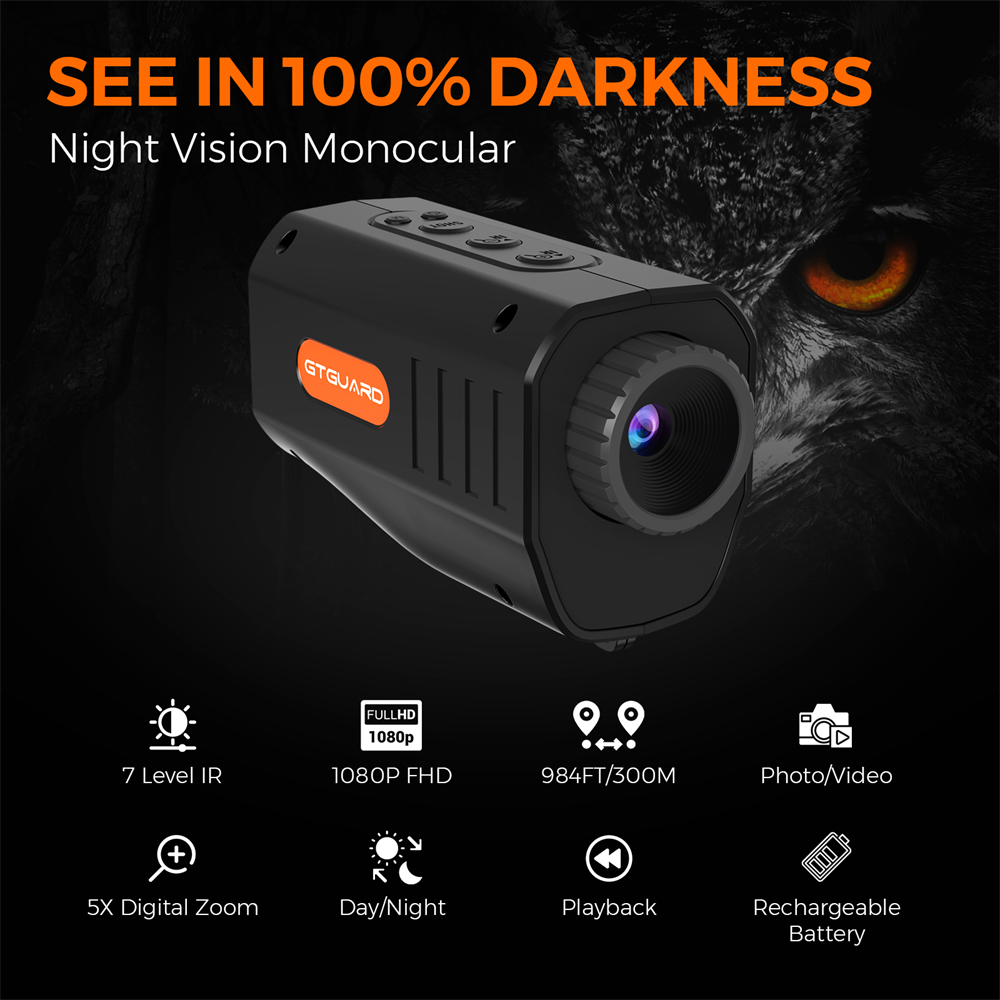 [Genuine] GTGUARD N3 1080P Nig - đánh giá và giá Night Vision Monocular 1080P