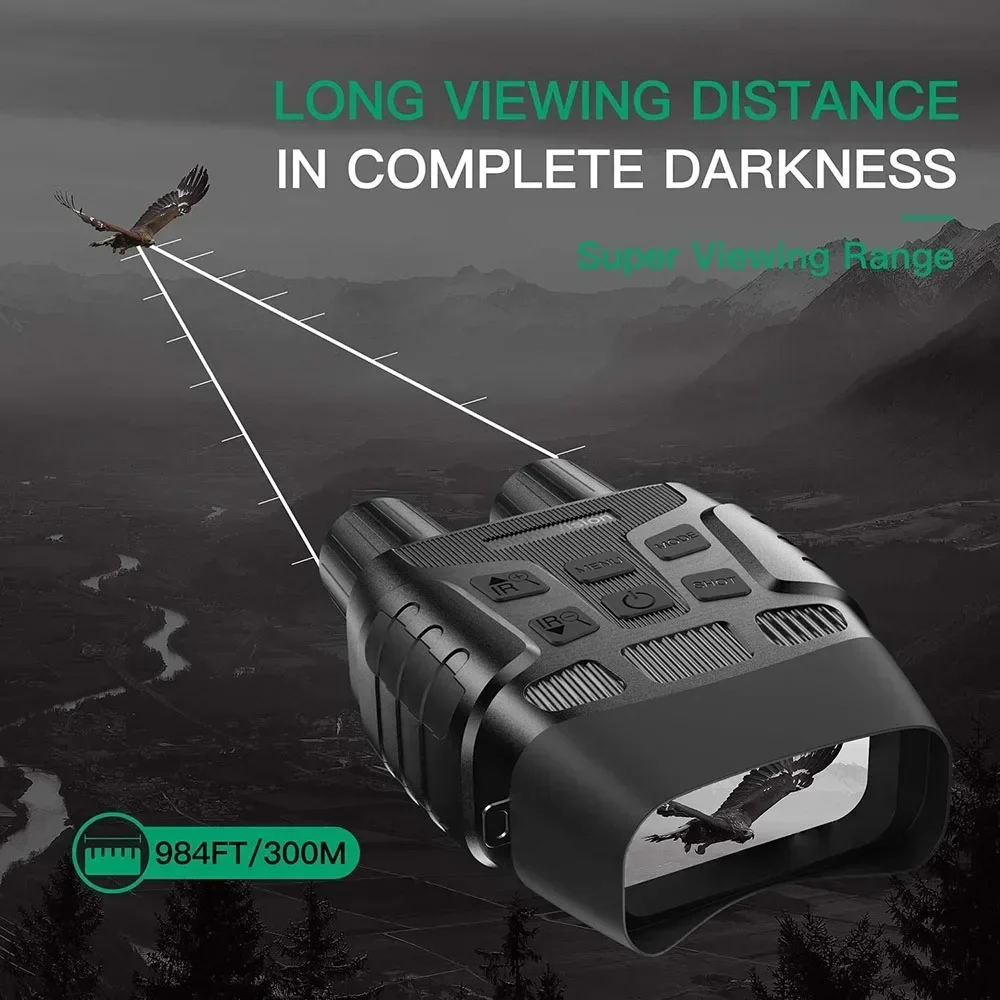 4X HD Digital Night Vision Bin - đánh giá và giá Night Vision Scope 4X Digital