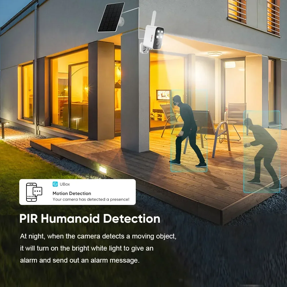 LS VISION Outdoor Solar Camera - đánh giá và giá Night Vision Camera Wifi 4G