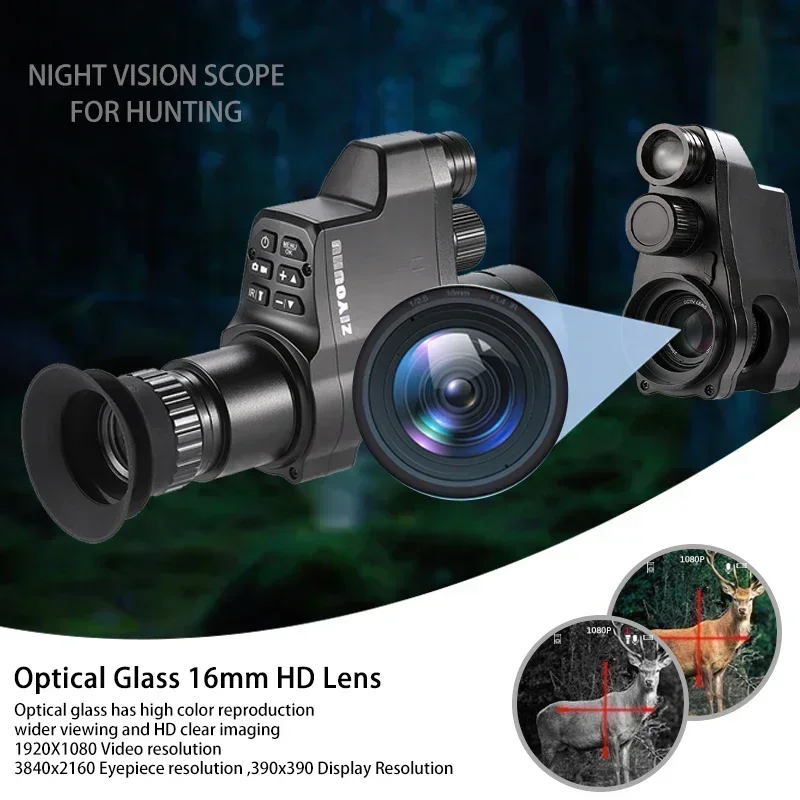 Infrared Night Vision Monocula - đánh giá và giá Night Vision Scope 4X Digital