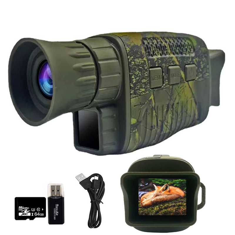 Camping Non Thermal Imager Inf - đánh giá và giá Night Vision Monocular 1080P