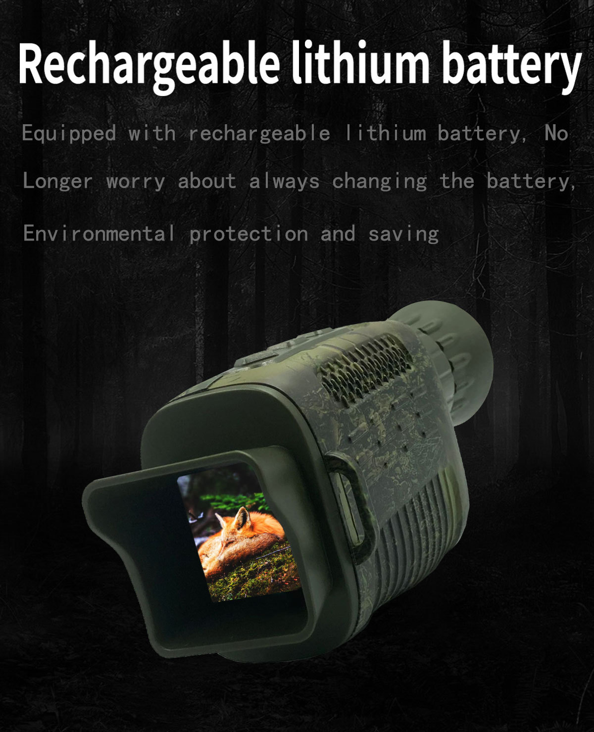 Camping Non Thermal Imager Inf - đánh giá và giá Night Vision Monocular 1080P