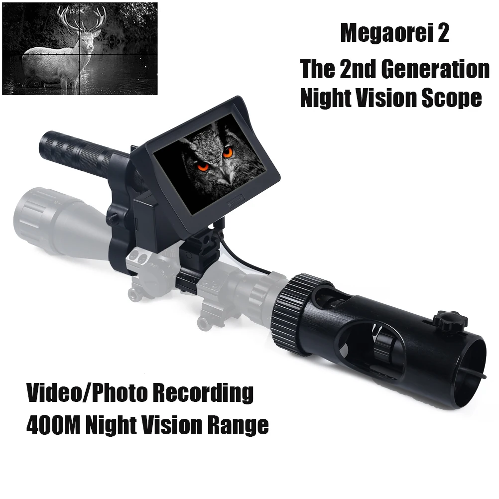 Săn Bắn Riflescope Tầm Nhìn Ba - đánh giá và giá Night Vision Rifle Scope Ir 850Nm