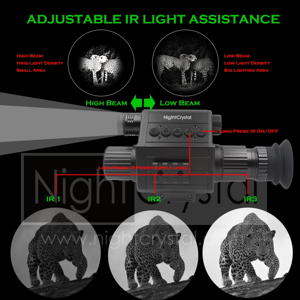 Megaorei M5 Night Vision Rifle - đánh giá và giá Night Vision Rifle Scope Ir 850Nm